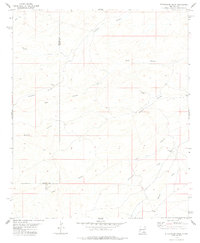 Strychnine Draw 1978 topographic map thumbnail