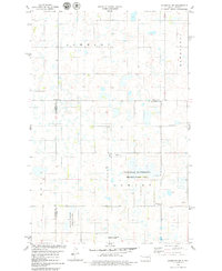 Sykeston SW 1978 topographic map thumbnail