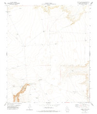 Tepee Butte SW 1978 topographic map thumbnail