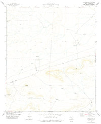Tepee Butte 1978 topographic map thumbnail