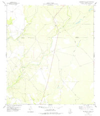 Tequesquite Spring 1978 topographic map thumbnail