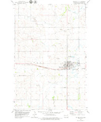 Watford City 1978 topographic map thumbnail