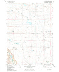 Whitehorse Butte 1980 topographic map thumbnail