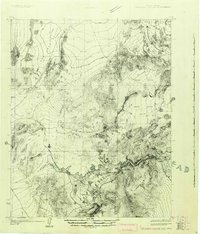 Boulder Canyon 1926 topographic map thumbnail