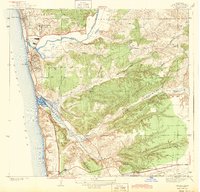 Del Mar 1943 topographic map thumbnail