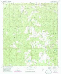 Georgetown 1982 topographic map thumbnail