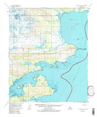 Mt. Katmai B-1 topographic map thumbnail