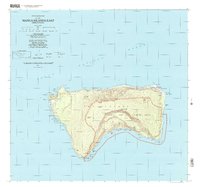 Manua Islands East topographic map thumbnail