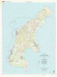 Island Of Saipan topographic map thumbnail
