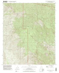 Cobre Grande Mountain 1998 topographic map thumbnail