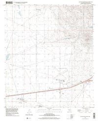 Picacho Mountain 1996 topographic map thumbnail