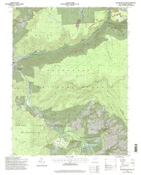Mozark Mountain 1995 topographic map thumbnail