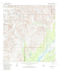 Talkeetna D-1 1958 topographic map thumbnail
