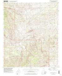 Jackson Mountain 1997 topographic map thumbnail