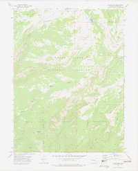 Adams Lake 1974 topographic map preview