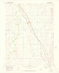 Agate 1970 topographic map thumbnail