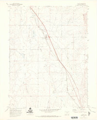 Agate 1970 topographic map thumbnail