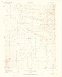 Aldrich Gulch 1957 topographic map thumbnail