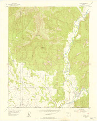 Allison 1954 topographic map preview