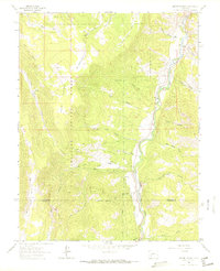 Alpine Plateau 1963 topographic map thumbnail