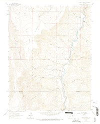 Alpine Plateau 1963 topographic map thumbnail