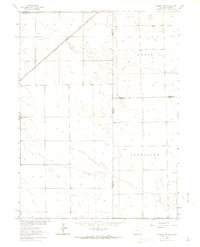 Amherst NE 1962 topographic map thumbnail
