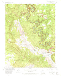 Anderson Mesa 1960 topographic map thumbnail