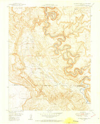 Anderson Mesa 1949 topographic map thumbnail