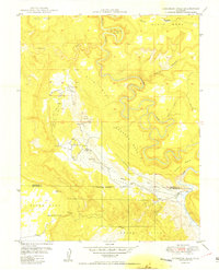 Anderson Mesa 1950 topographic map thumbnail