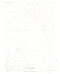 Antelope Reservoir 1960 topographic map thumbnail