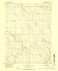 Antelope Springs 1951 topographic map thumbnail
