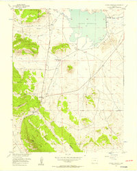 Antero Reservoir 1956 topographic map thumbnail