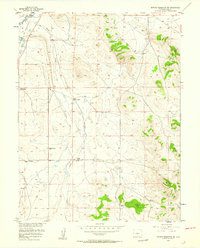 Antero Reservoir NE 1956 topographic map thumbnail
