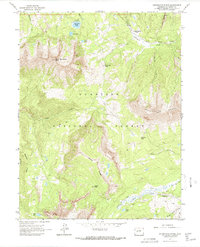 Anthracite Range 1961 topographic map thumbnail