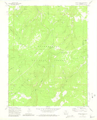 Antone Spring 1973 topographic map thumbnail