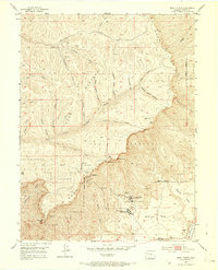 Anvil Points 1952 topographic map thumbnail