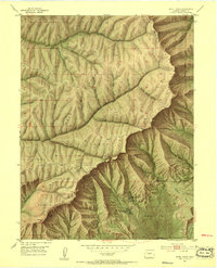 Anvil Points 1952 topographic map thumbnail