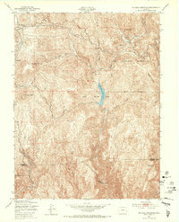 Big Bull Mountain 1951 topographic map thumbnail
