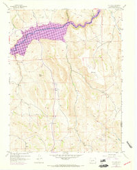 Big Mesa 1954 topographic map thumbnail
