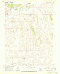 Bighole Butte 1969 topographic map thumbnail