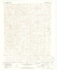 Bijou 1970 topographic map thumbnail