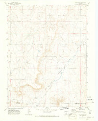 Bijou Basin 1970 topographic map preview