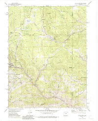 Black Hawk 1972 topographic map thumbnail