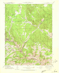 Black Hawk 1942 topographic map thumbnail