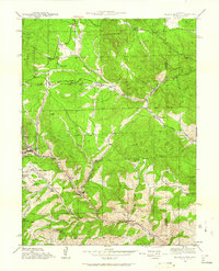 Black Hawk 1942 topographic map thumbnail