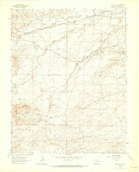 Black Hills 1963 topographic map thumbnail