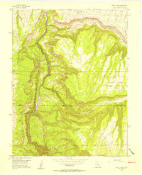 Black Ridge 1955 topographic map thumbnail