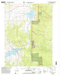 Blacktail Mountain 2000 topographic map thumbnail