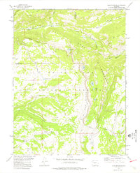 Blair Mountain 1977 topographic map thumbnail