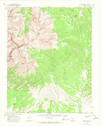 Blanca Peak 1967 topographic map thumbnail